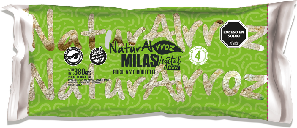 Milanesas vegetales Naturalrroz